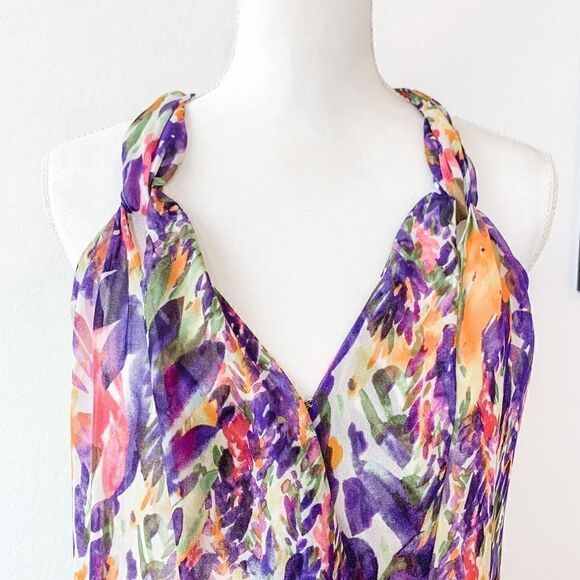 🍋 CAbi • Multi-Colored Pattern Tank Top - Picture 2 of 12